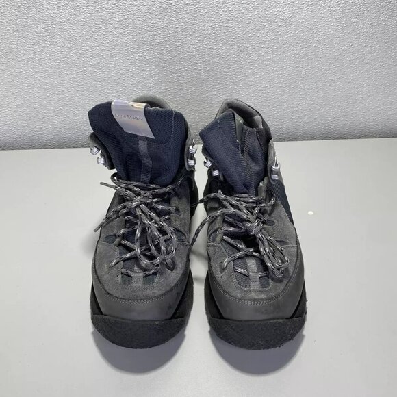 NEW ACNE STUDIOS Trekking Platform Mens Size 9 Mid Top Grey Comfort Suede Boot - Picture 11 of 12